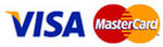 Оплата банковскими картами Visa, Mastercard